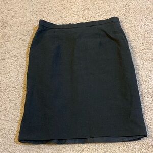 Black pencil skirt size 8
